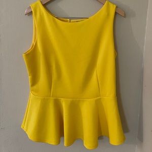 Yellow Bisou Bisou Blouse